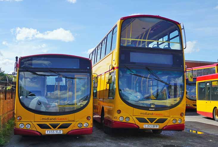 Midland Classic Scania L94UB 82 & DAF DB250 43 Wright